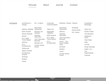 Tablet Screenshot of inhousedesign.co.nz